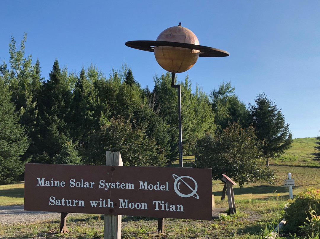 Maine Solar System Model景点图片