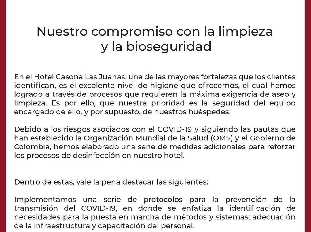 Hotel Casona Las Juanas主图