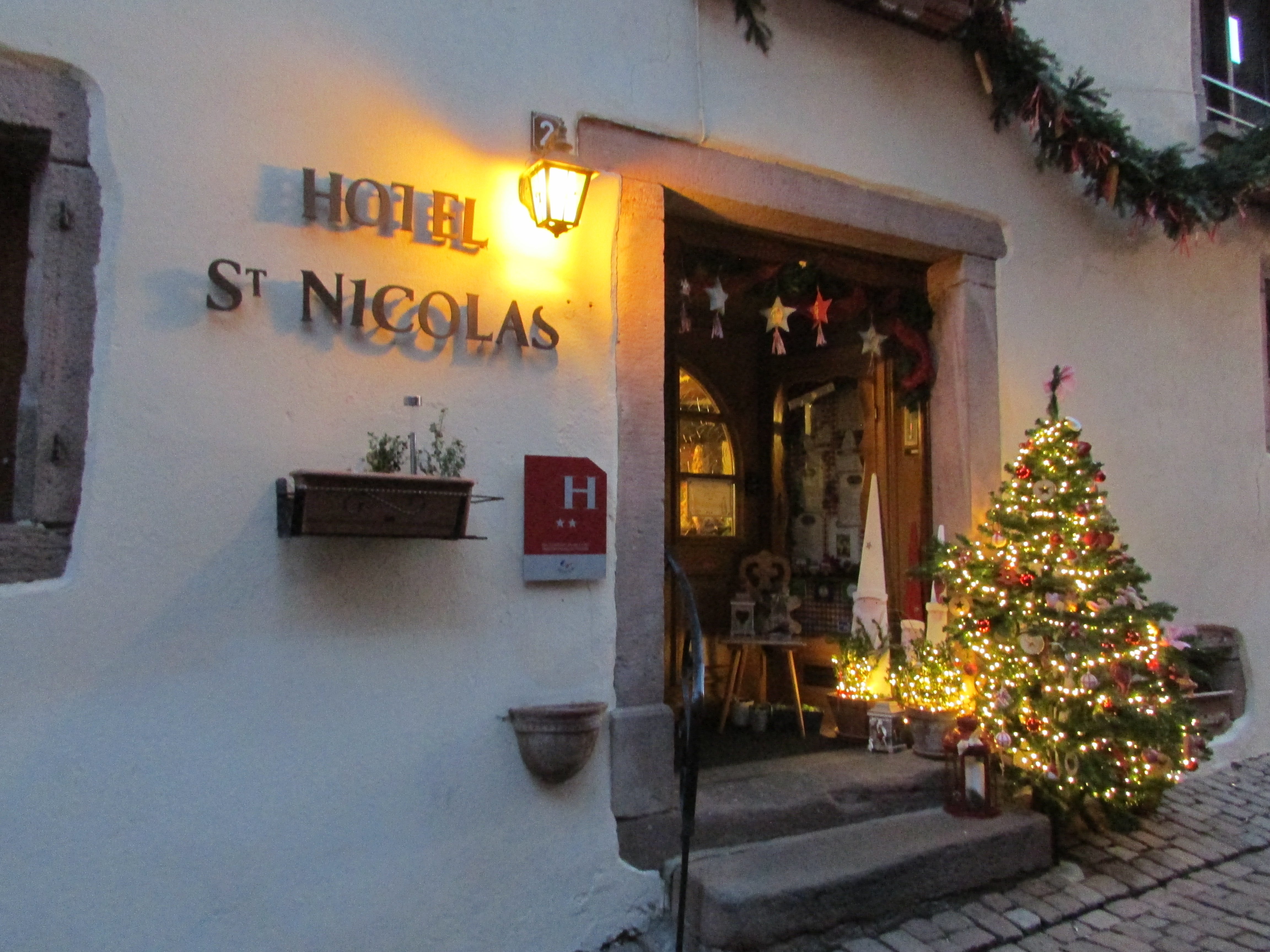 Hotel Restaurant Saint-Nicolas-浴室