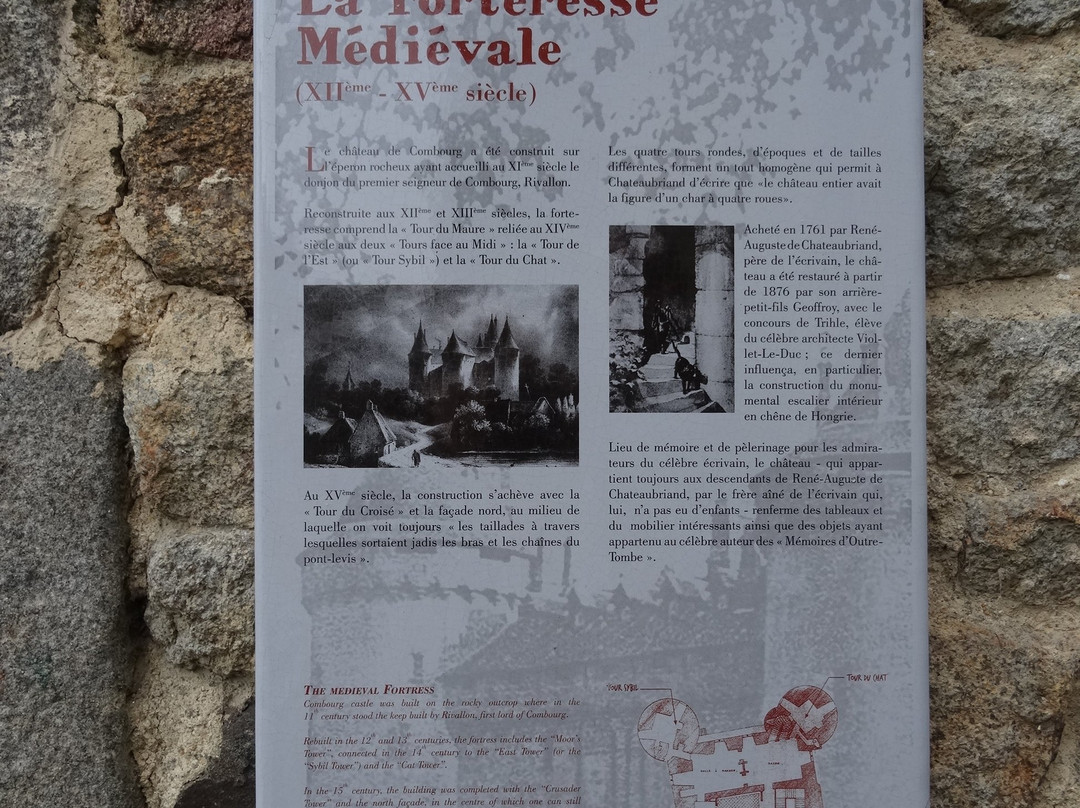 Chateau de Combourg景点图片