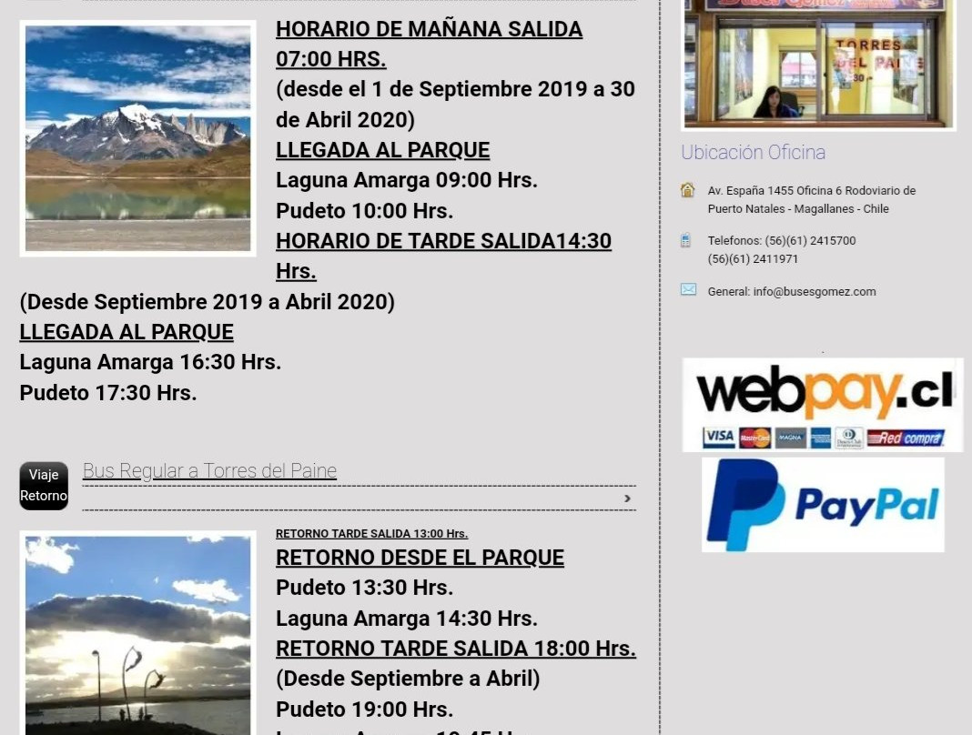 Buses Gomez-纳塔莱斯港必去景点