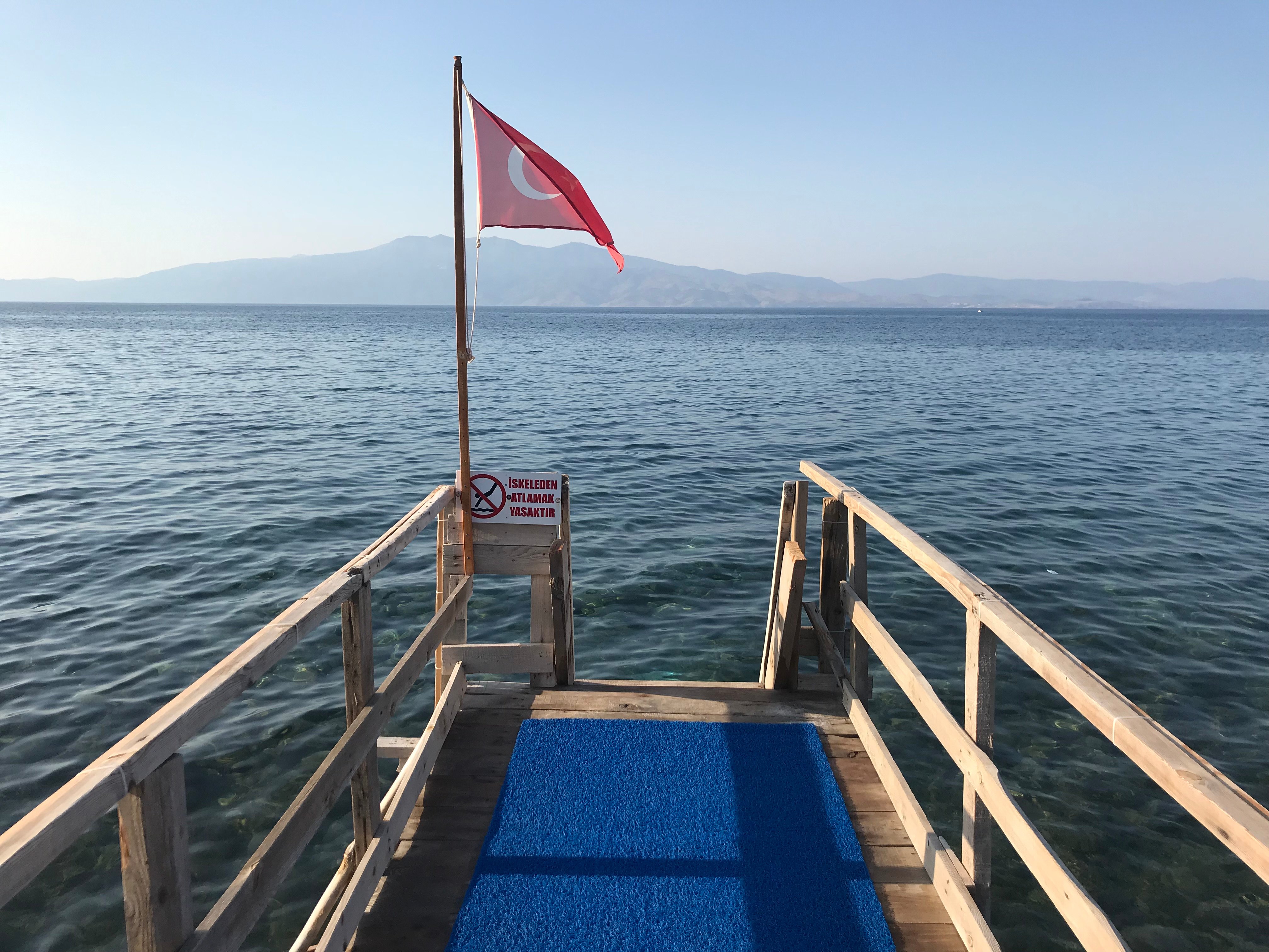 Assos Nazan Motel - Restoran Beach-泳池