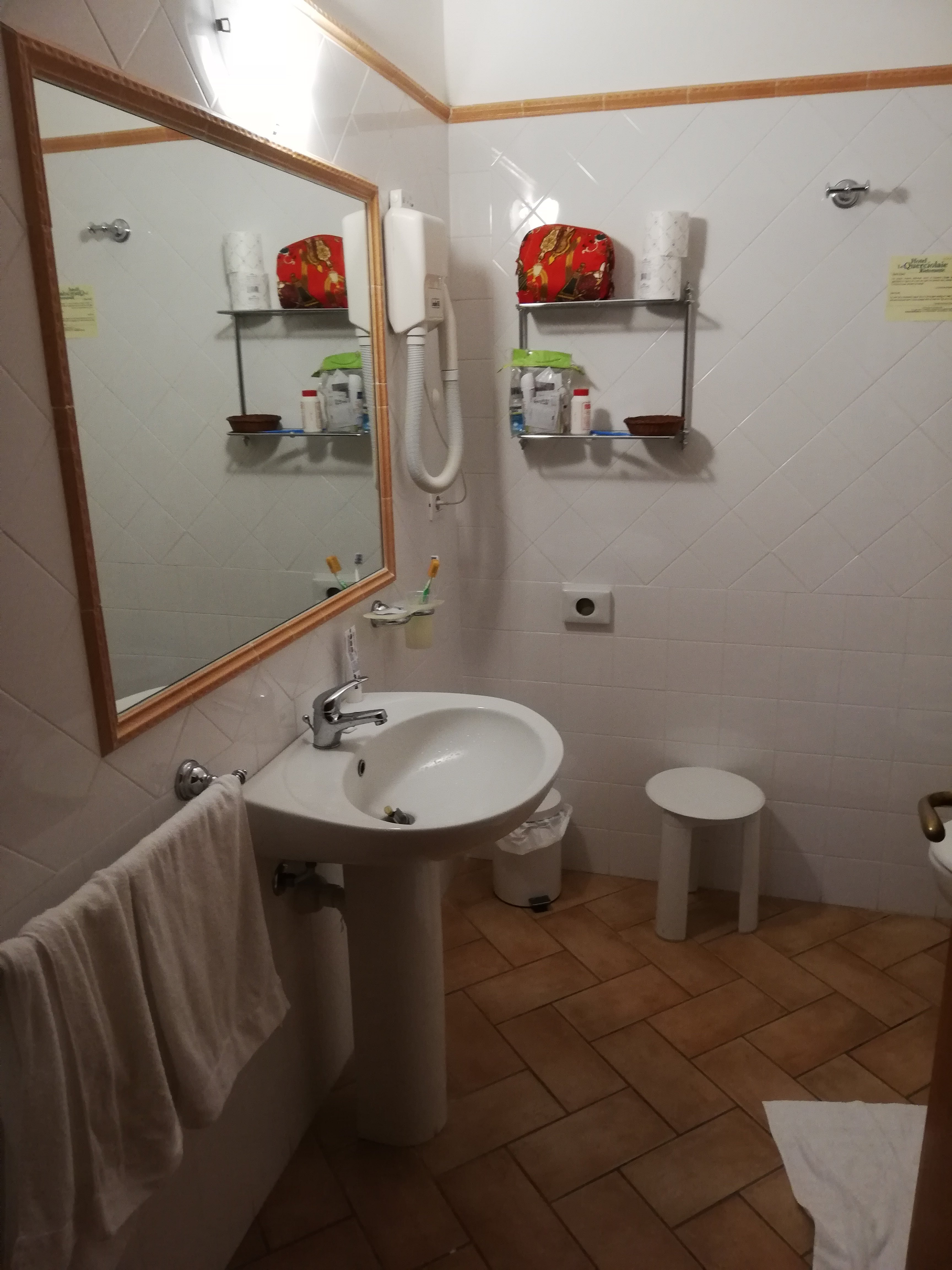 Hotel Le Querciolaie dei Ricci-浴室