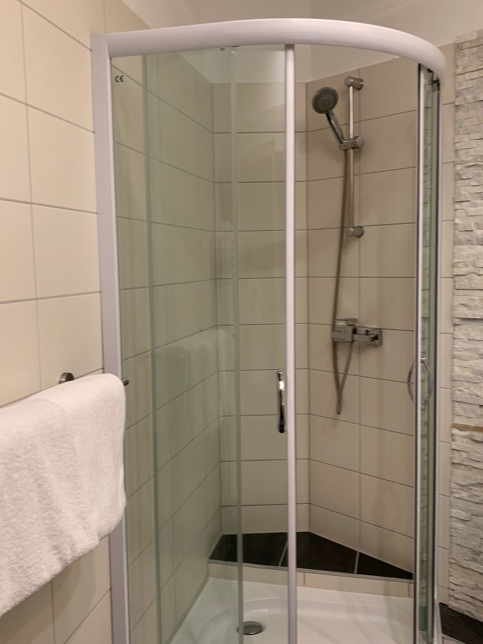 Hotel Schweriner Hof Stralsund-浴室