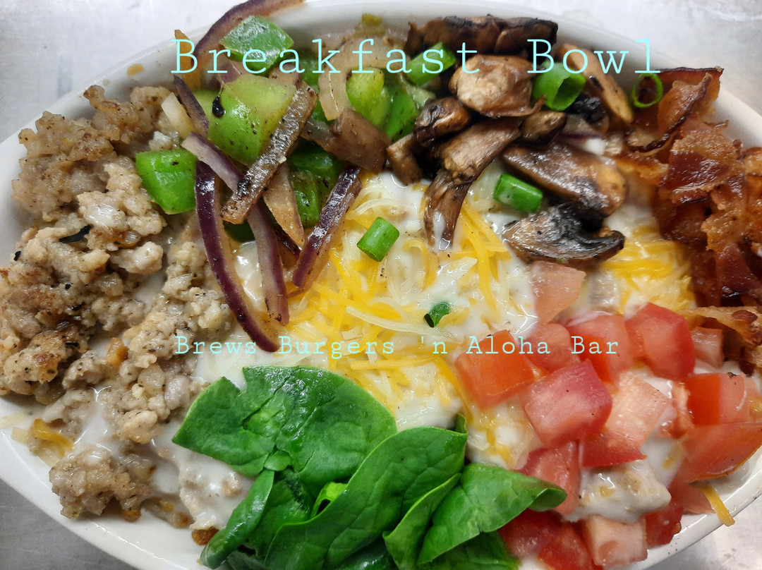 Brews Burgers 'n Aloha Bar