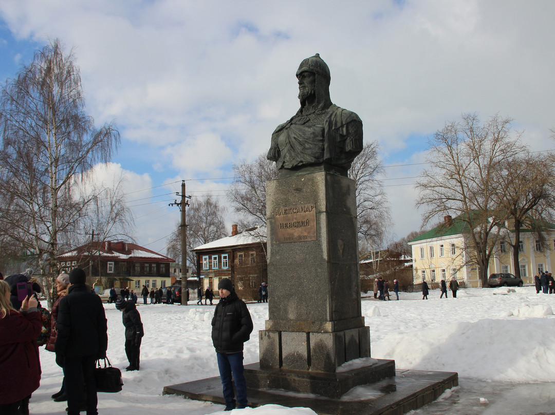 Monument to Alexander Nevsky-佩列斯拉夫尔-扎列斯基必去景点