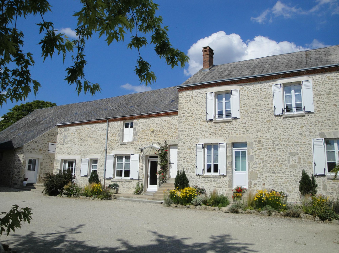 Saint-Denis-de-l'Hotel酒店住宿-Ferme de la Poterie