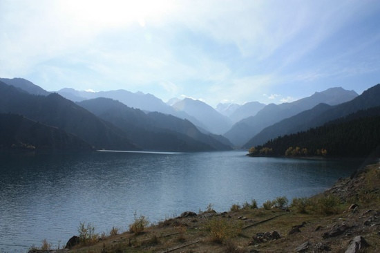 天山天池景点图片
