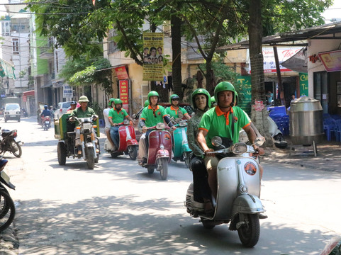 Vietnam Vintage Vespa Tours-胡志明市必去景点