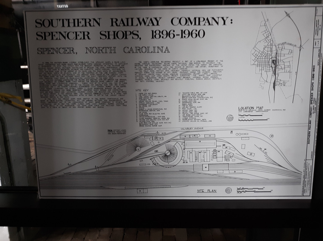 North Carolina Transportation Museum-Spencer必去景点