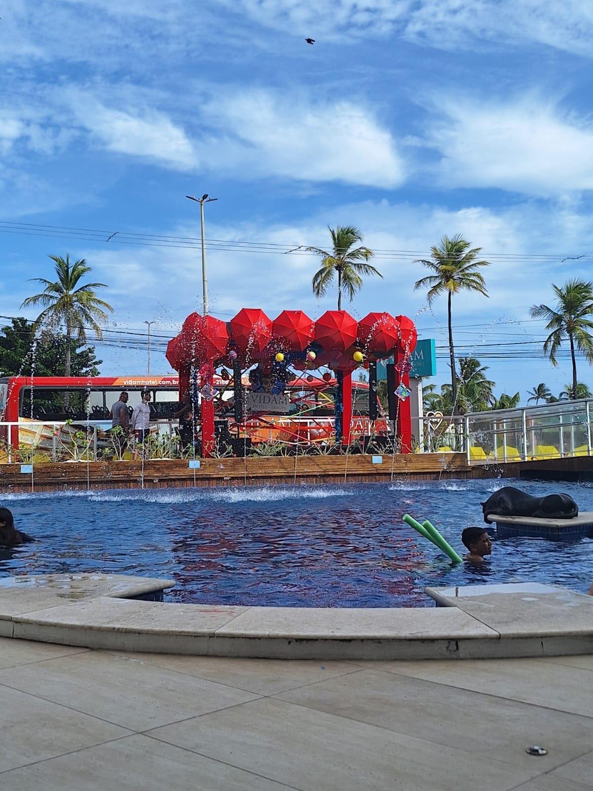 VIDAM Hotel Aracaju-泳池