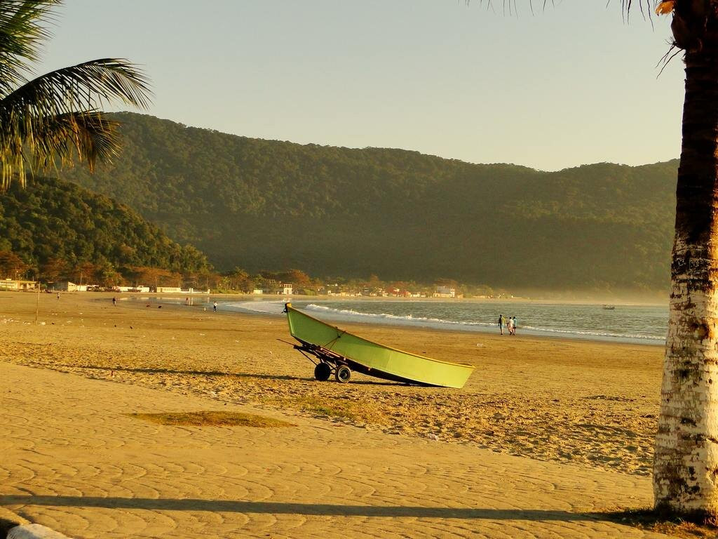 Praia do Perequê-瓜鲁雅必去景点