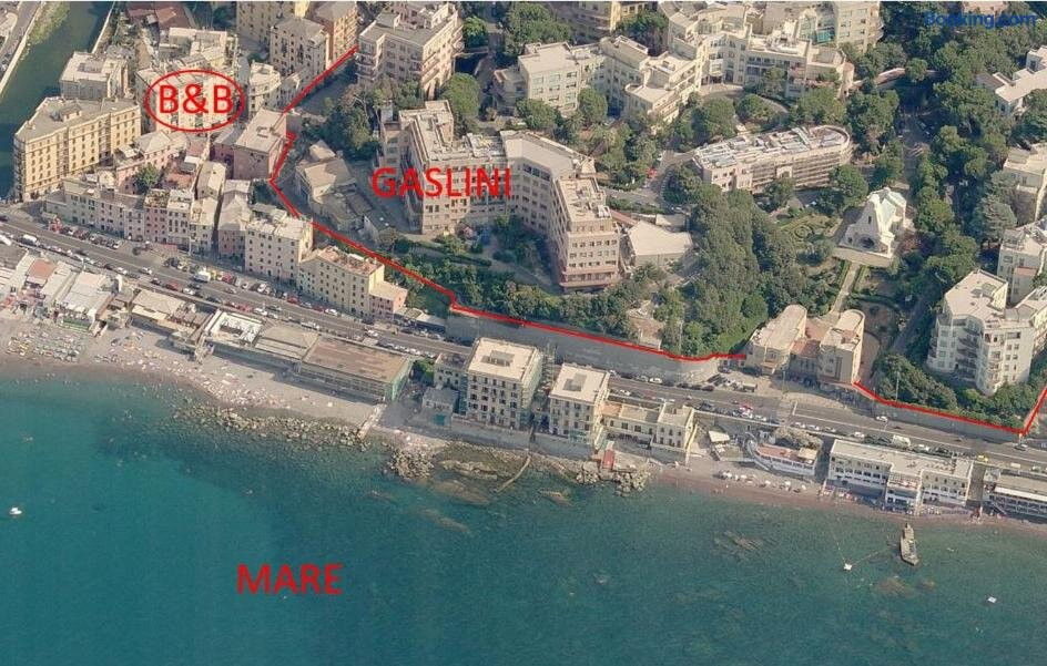 Sturla酒店住宿-B&B Gaslini & Mare