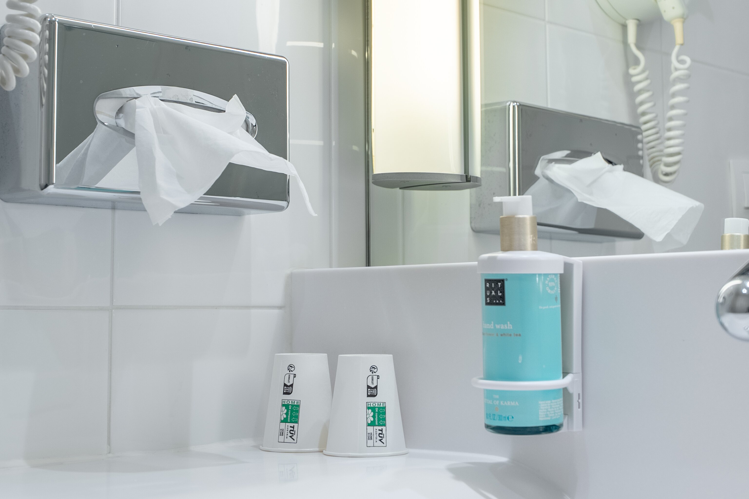 普瓦西奥热瓦勒诺富特酒店-浴室