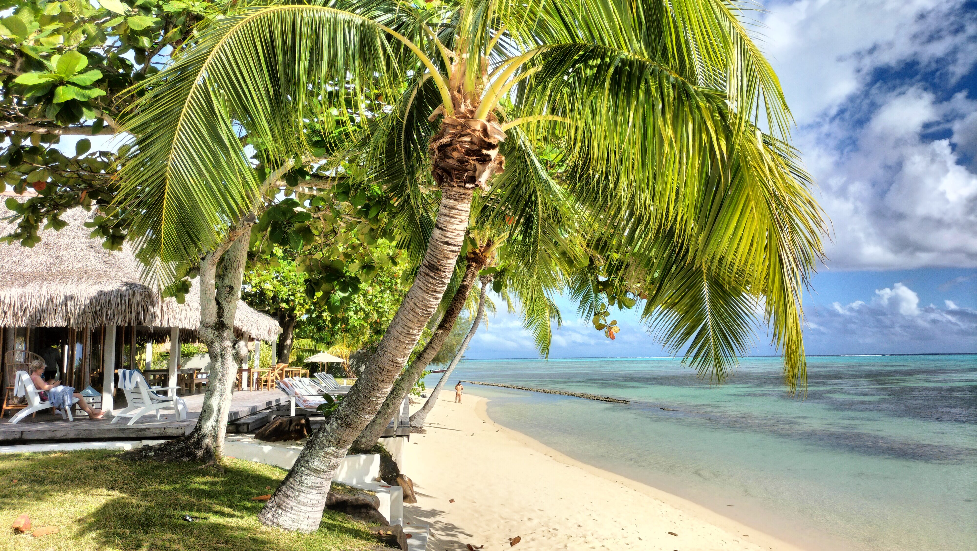 Moorea Island Beach-浴室