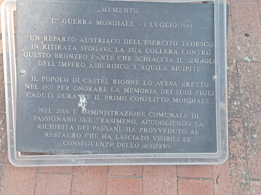 Monumento Ai Caduti-Castel Rigone必去景点