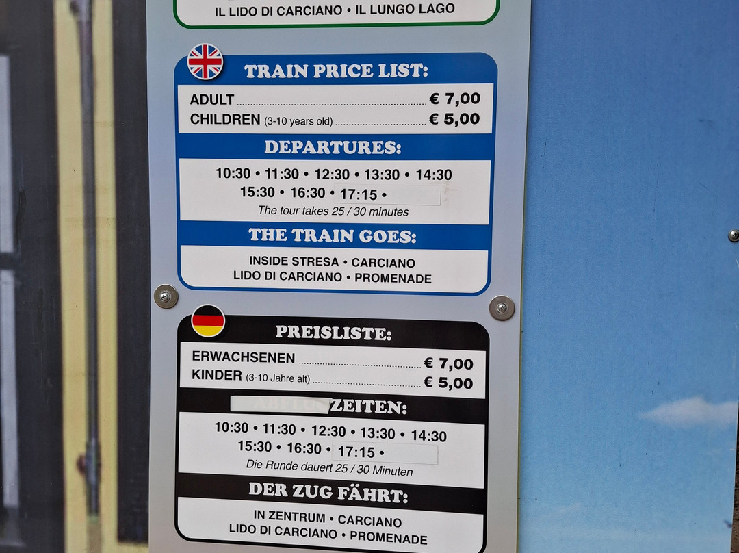 Trenino Turistico di Stresa-斯特雷萨必去景点