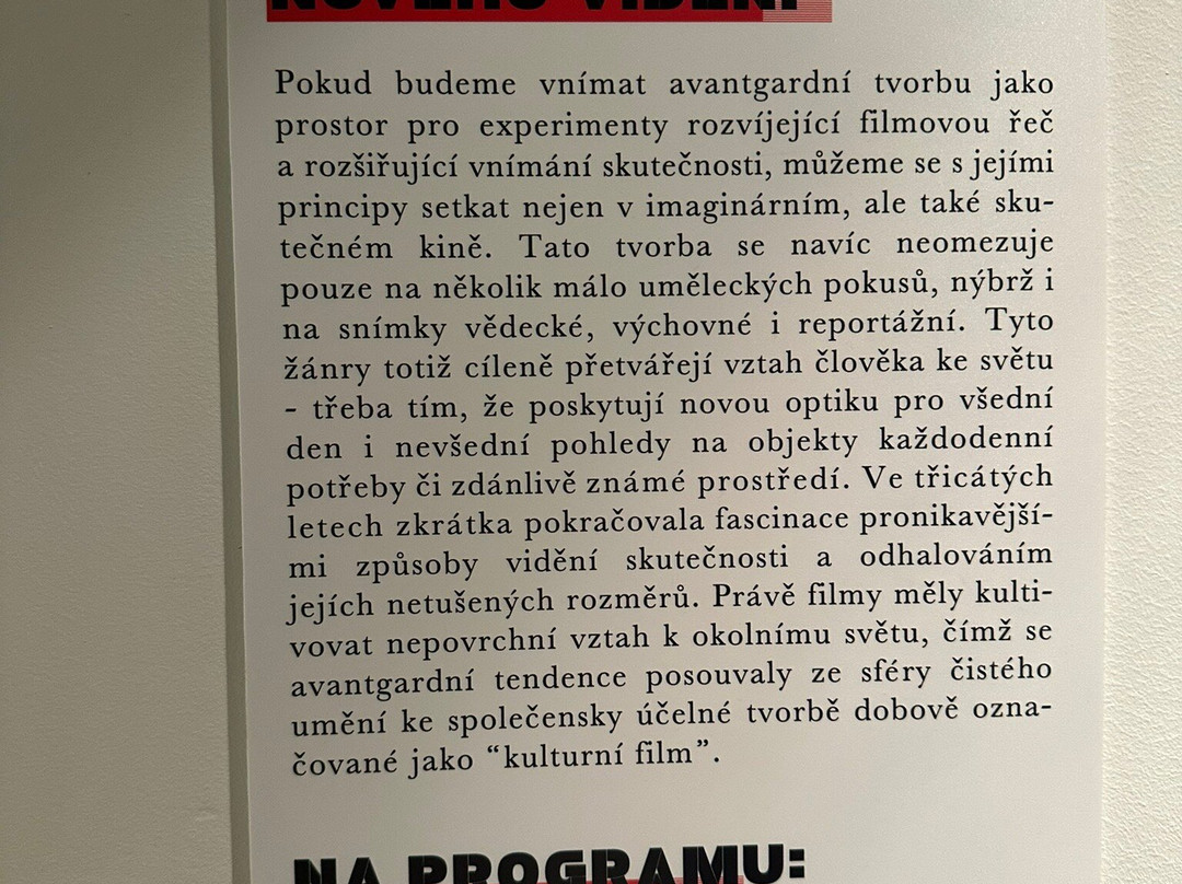 NaFilM: National film museum-布拉格必去景点