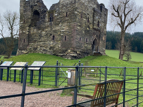 Hopton Castle Ruin-Hopton Castle必去景点
