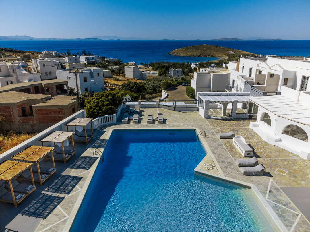 Ormos Agiou Ioannou酒店住宿-Mr & Mrs White Tinos Hotel