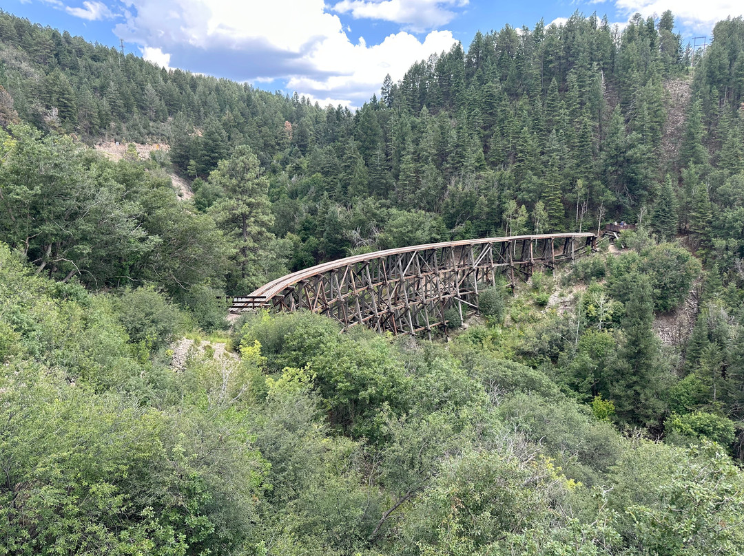 Mexican Canyon Trestle Vista-Cloudcroft必去景点