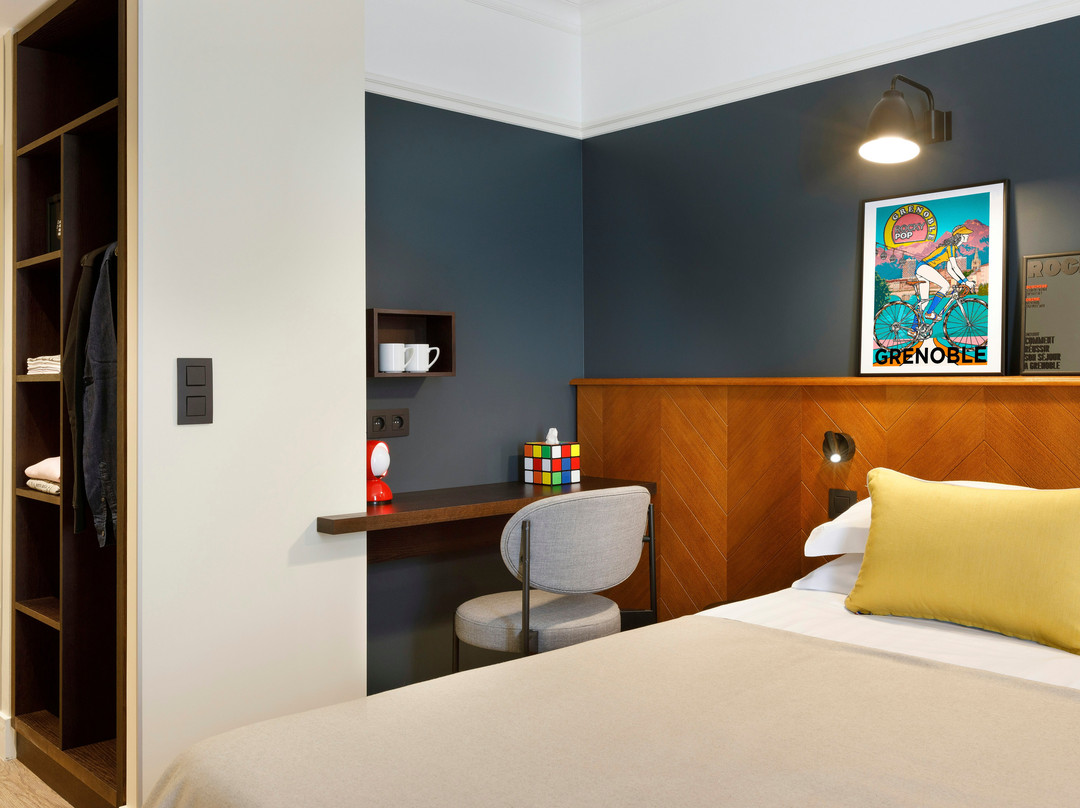 Saint-Martin-d'Heres酒店住宿-RockyPop Grenoble