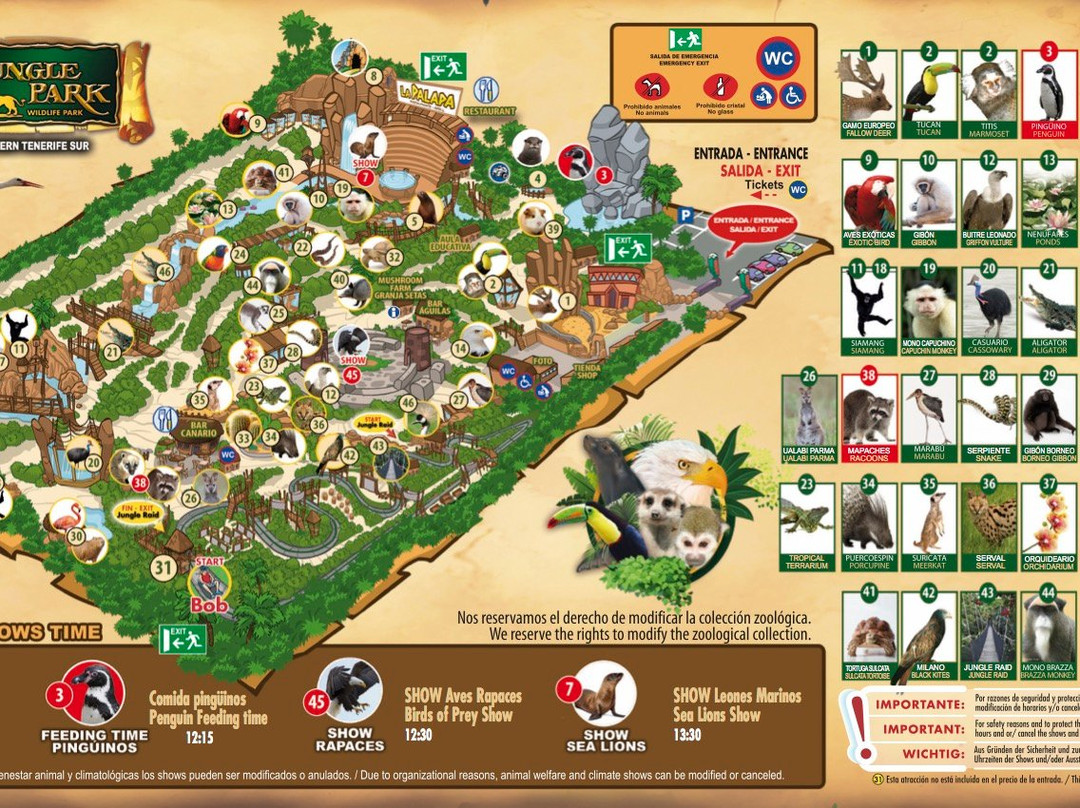 Park Las Aquilas Jungle Park-阿罗纳必去景点