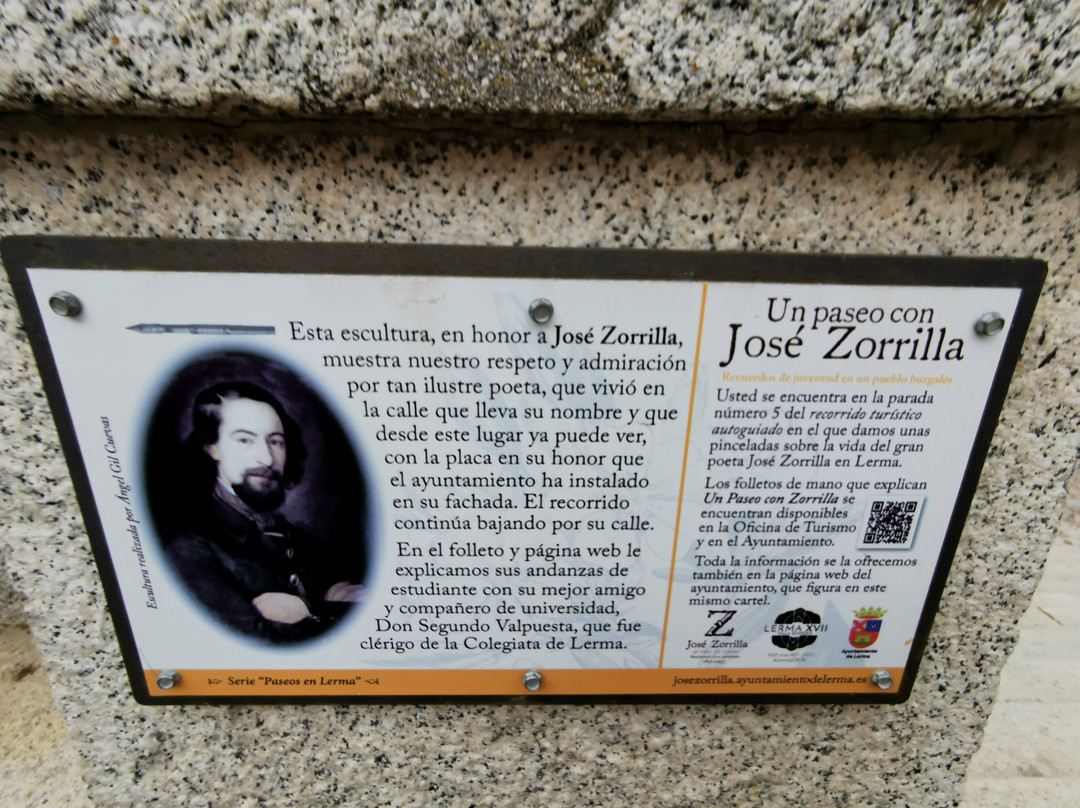 Monumento a José Zorrilla景点图片