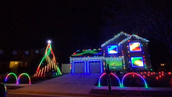 Mussers Christmas Light Show-New Castle必去景点