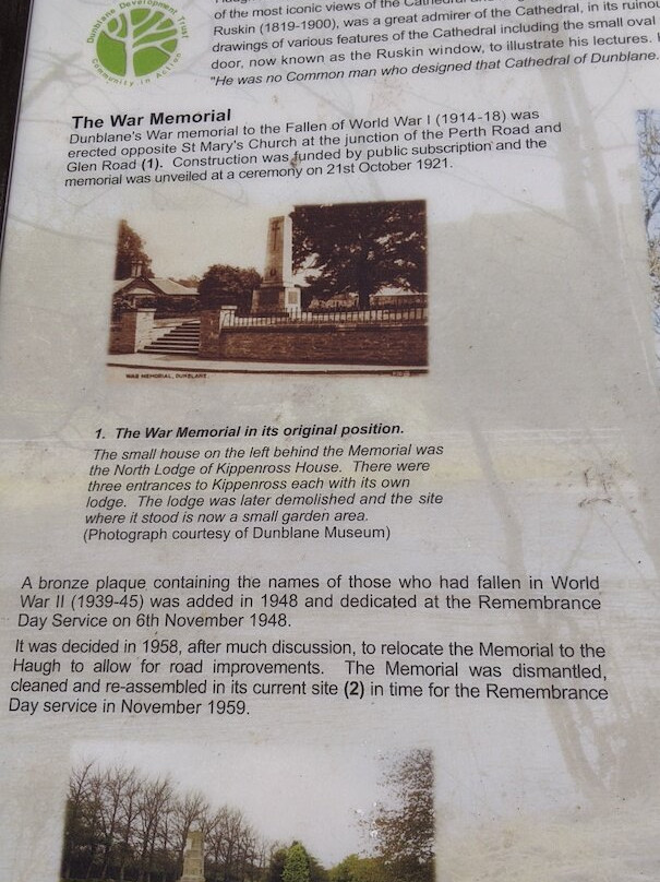 Dunblane War Memorial-Dunblane必去景点