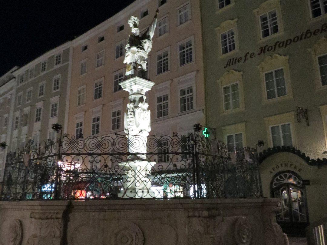 Der Florianibrunnen-萨尔茨堡必去景点