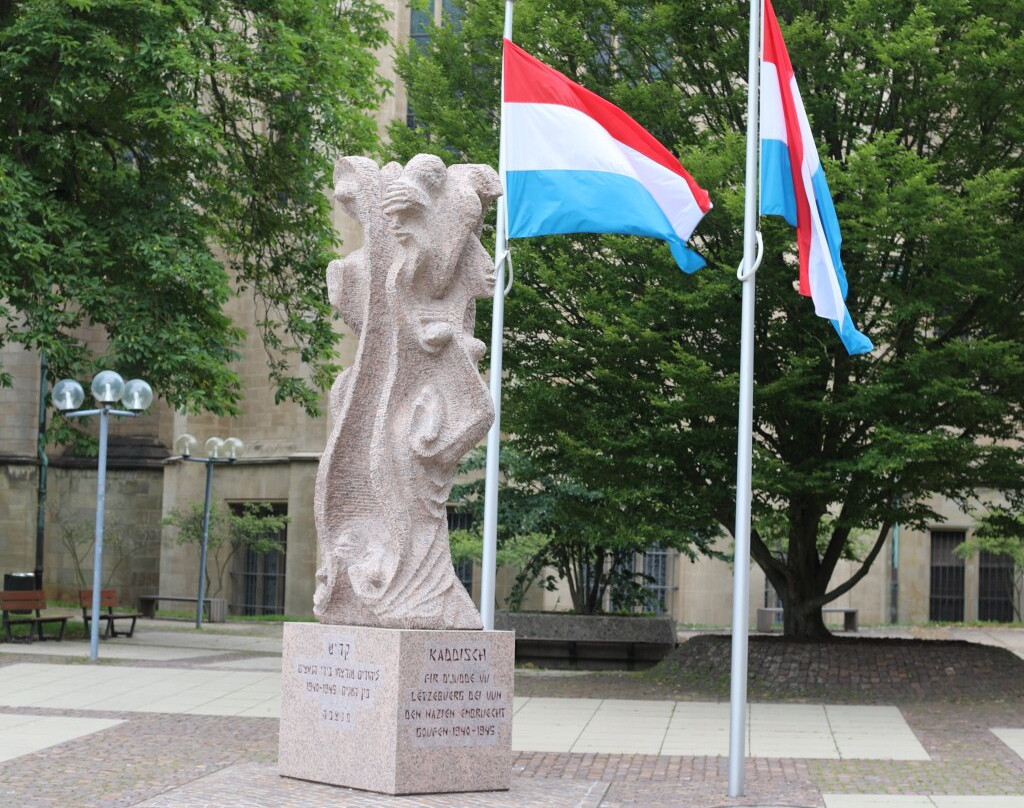 Monument Kadish (mémorial victimes Soah)-卢森堡城必去景点