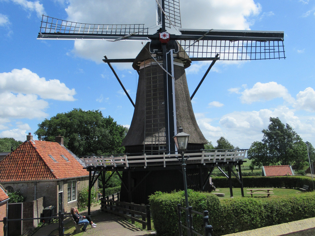 Molen de Kaai-Sloten必去景点