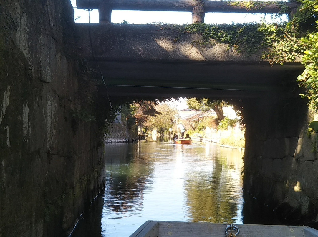 Yanagawa Castle Moat Water Gate-柳川市必去景点