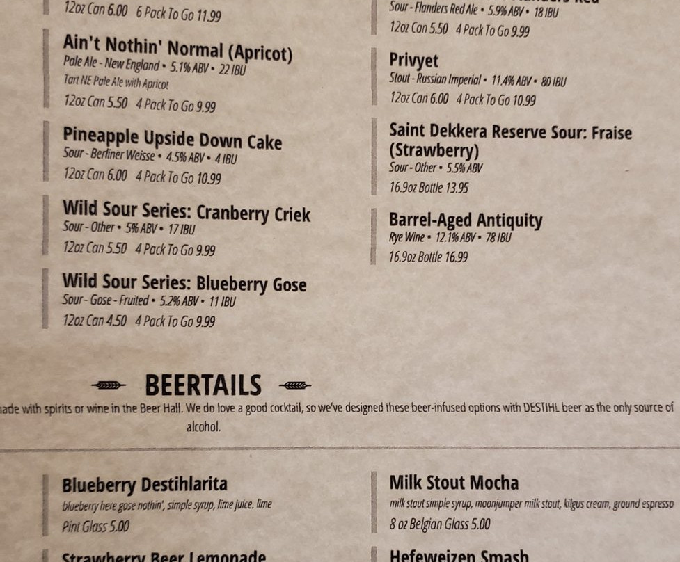 DESTIHL Brewery & Beer Hall-Normal必去景点