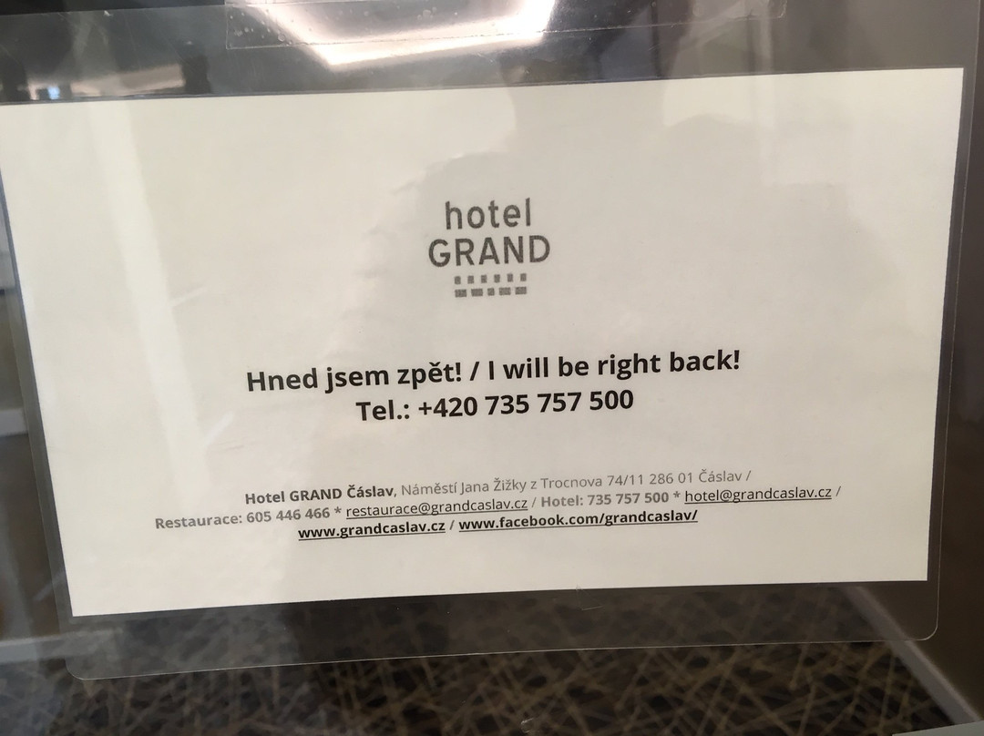 Grand Hotel & Restaurant Nymburk主图