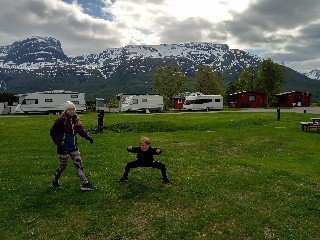 Olderelv Camping Skibotn-浴室