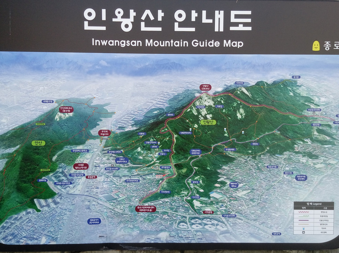 Inwangsan Mountain景点图片