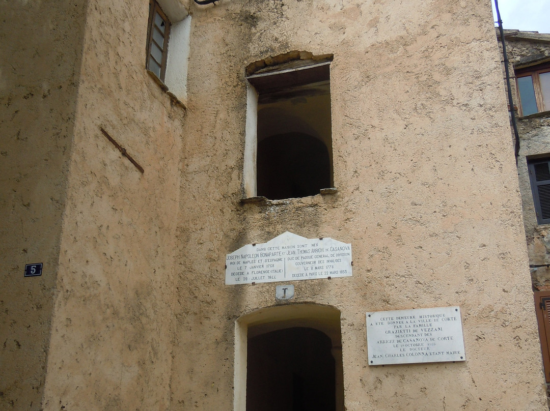 Maison Natale de Joseph Bonaparte-Corte必去景点