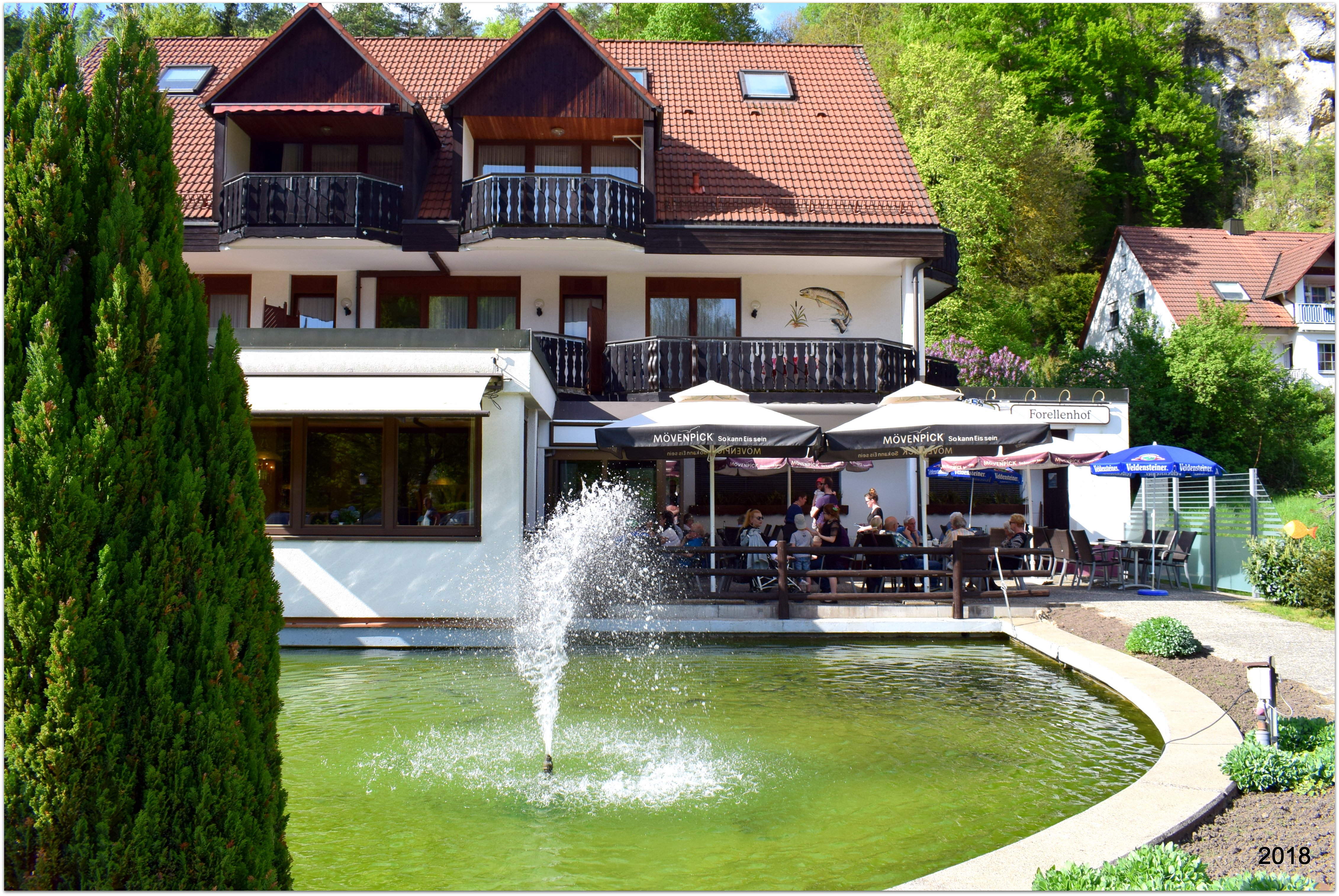 Hotel-Restaurant Forellenhof-浴室