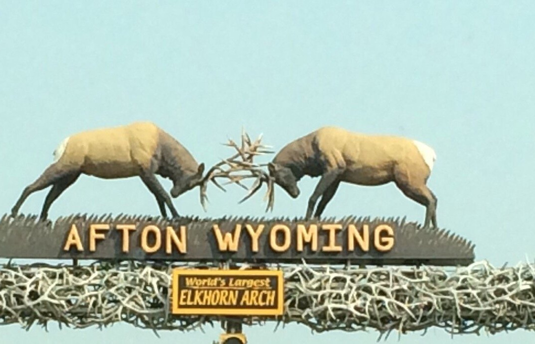 World's Largest Elkhorn Arch-Afton必去景点