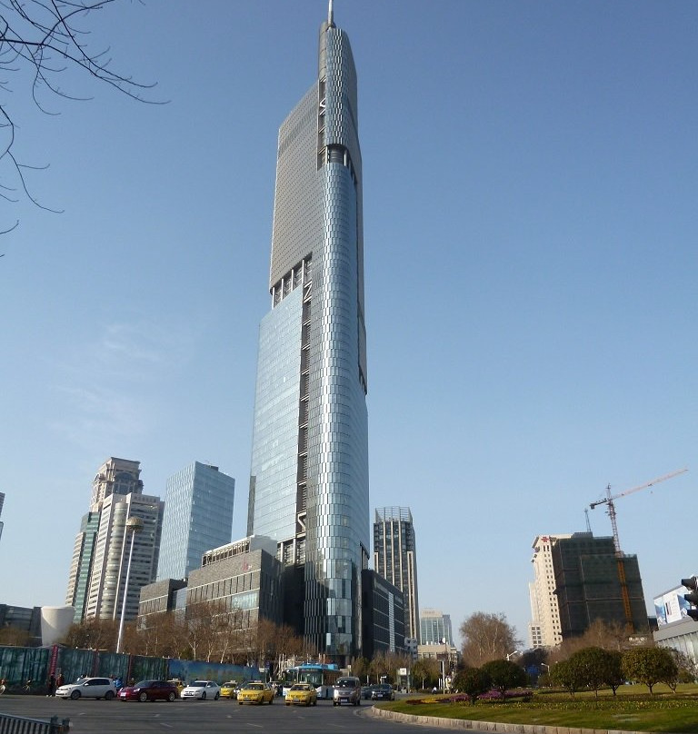 绿地中心紫峰购物广场-南京市必去景点