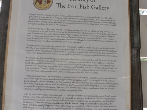 The Iron Fish Gallery-Daufuskie Island必去景点