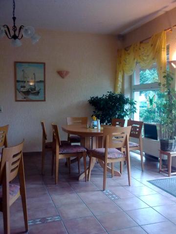 Café & Pension Am Deich-浴室