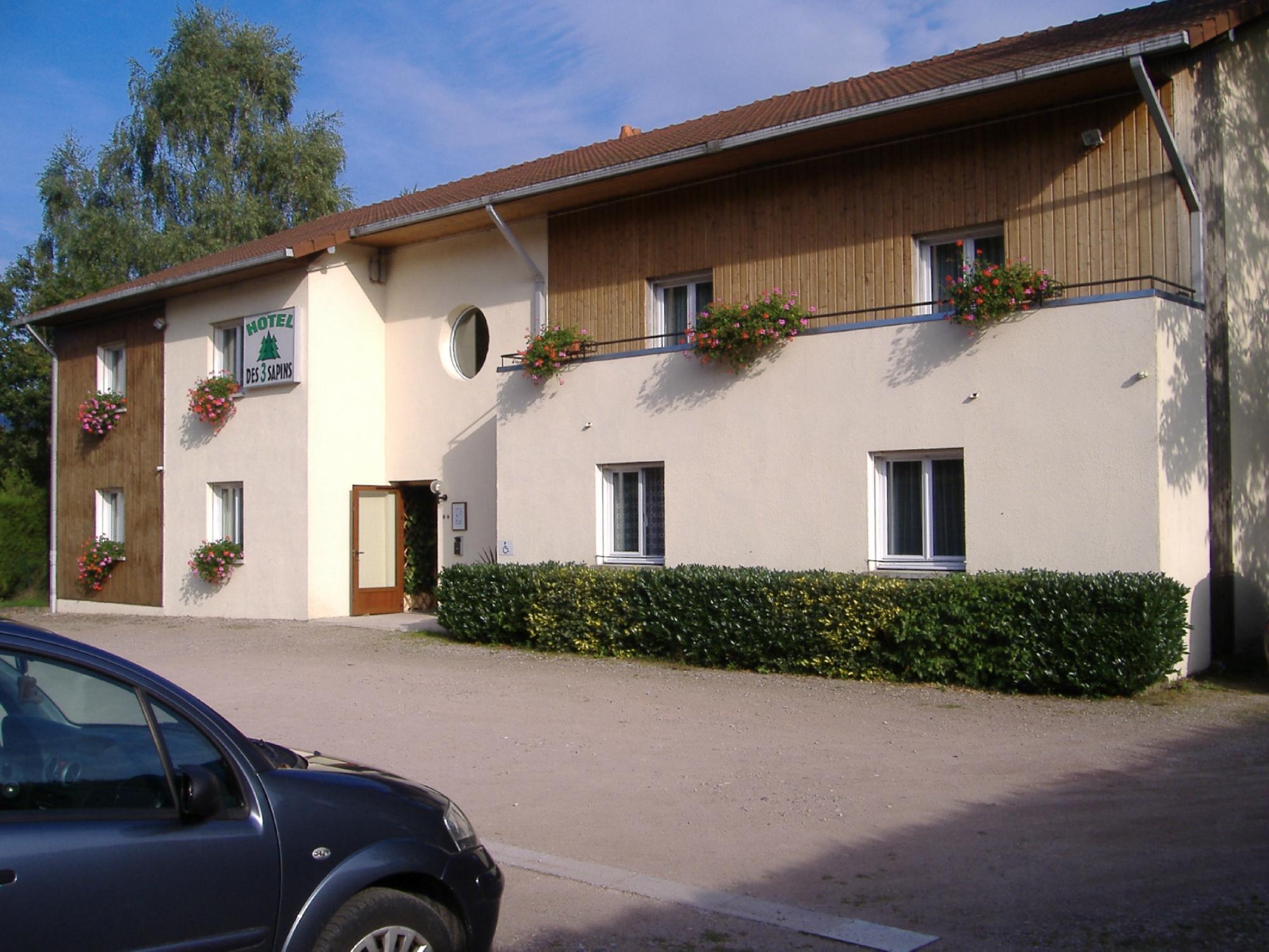 Hotel Les 3 Sapins-浴室