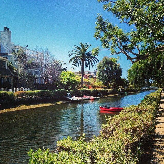 威尼斯运河行人道-洛杉矶必去景点