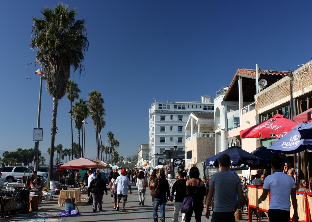 威尼斯海滩漫步区-洛杉矶必去景点