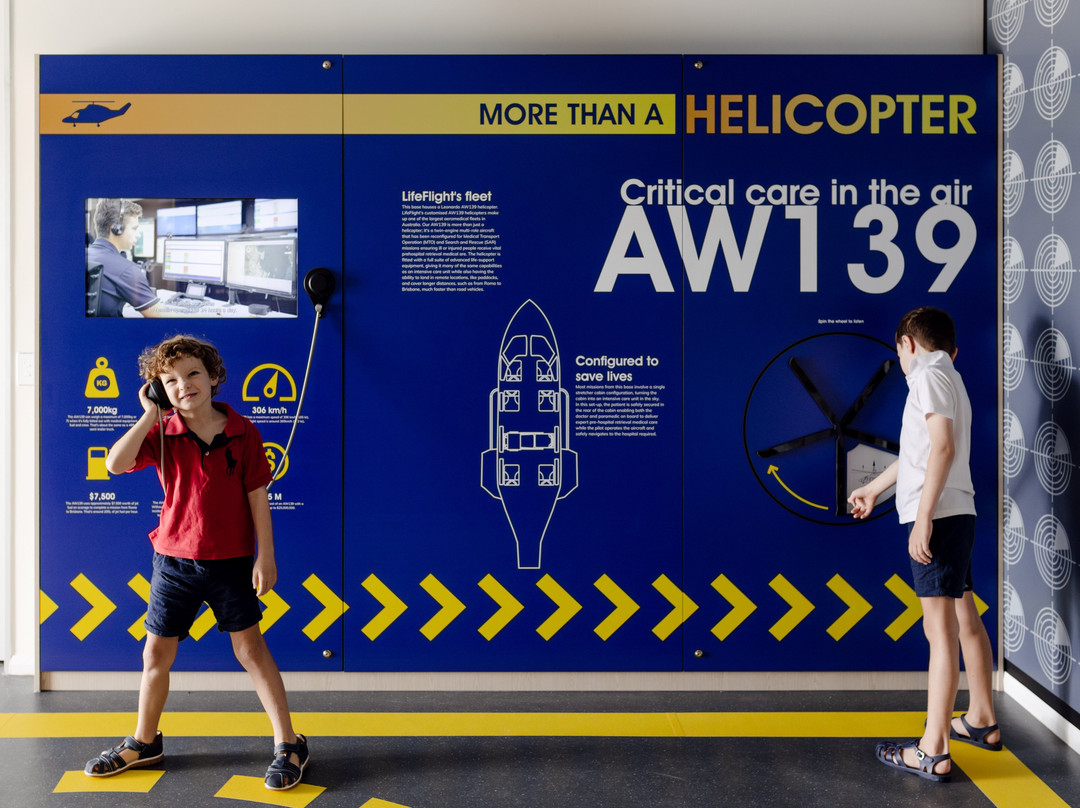 LifeFlight Roma Visitor Experience Centre-Roma必去景点