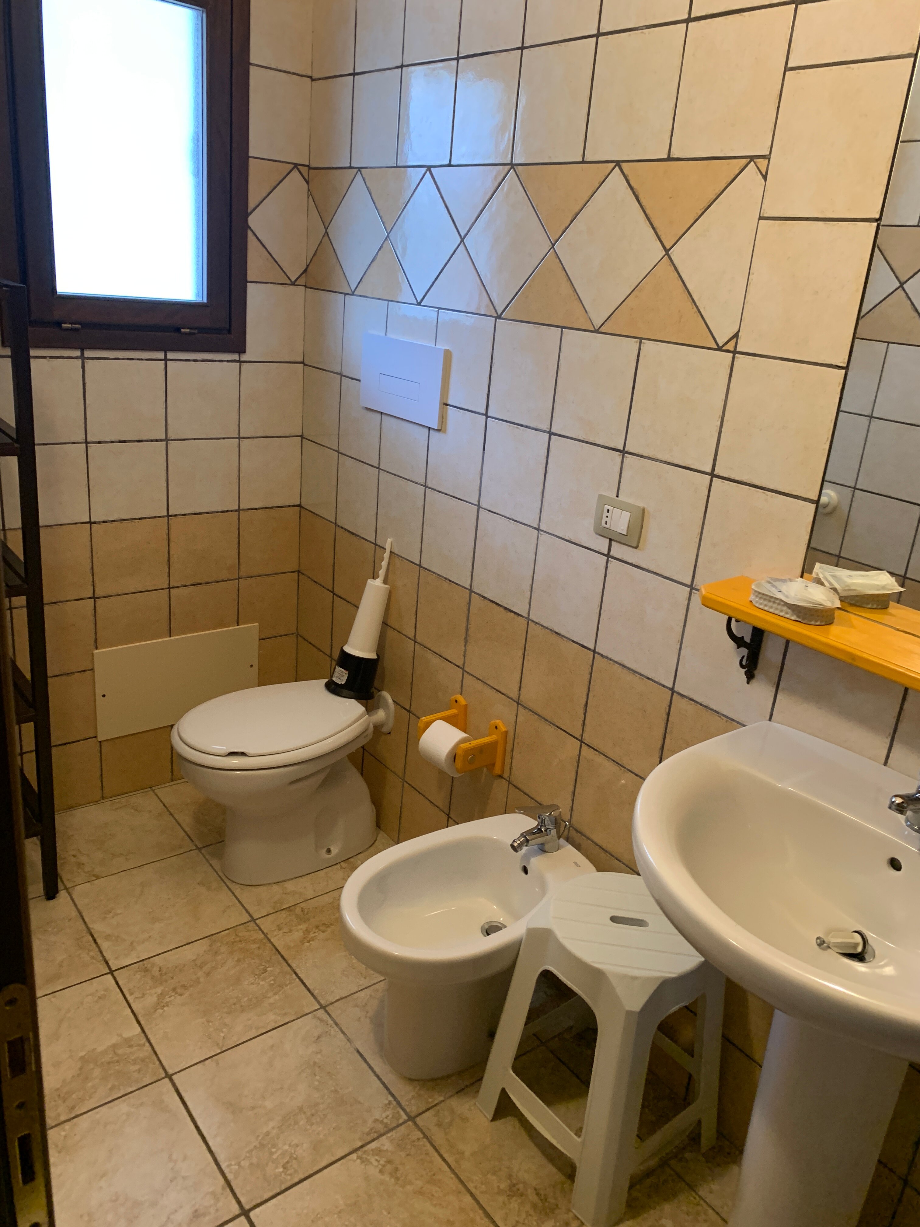 Hotel La Valle del Cedrino-浴室