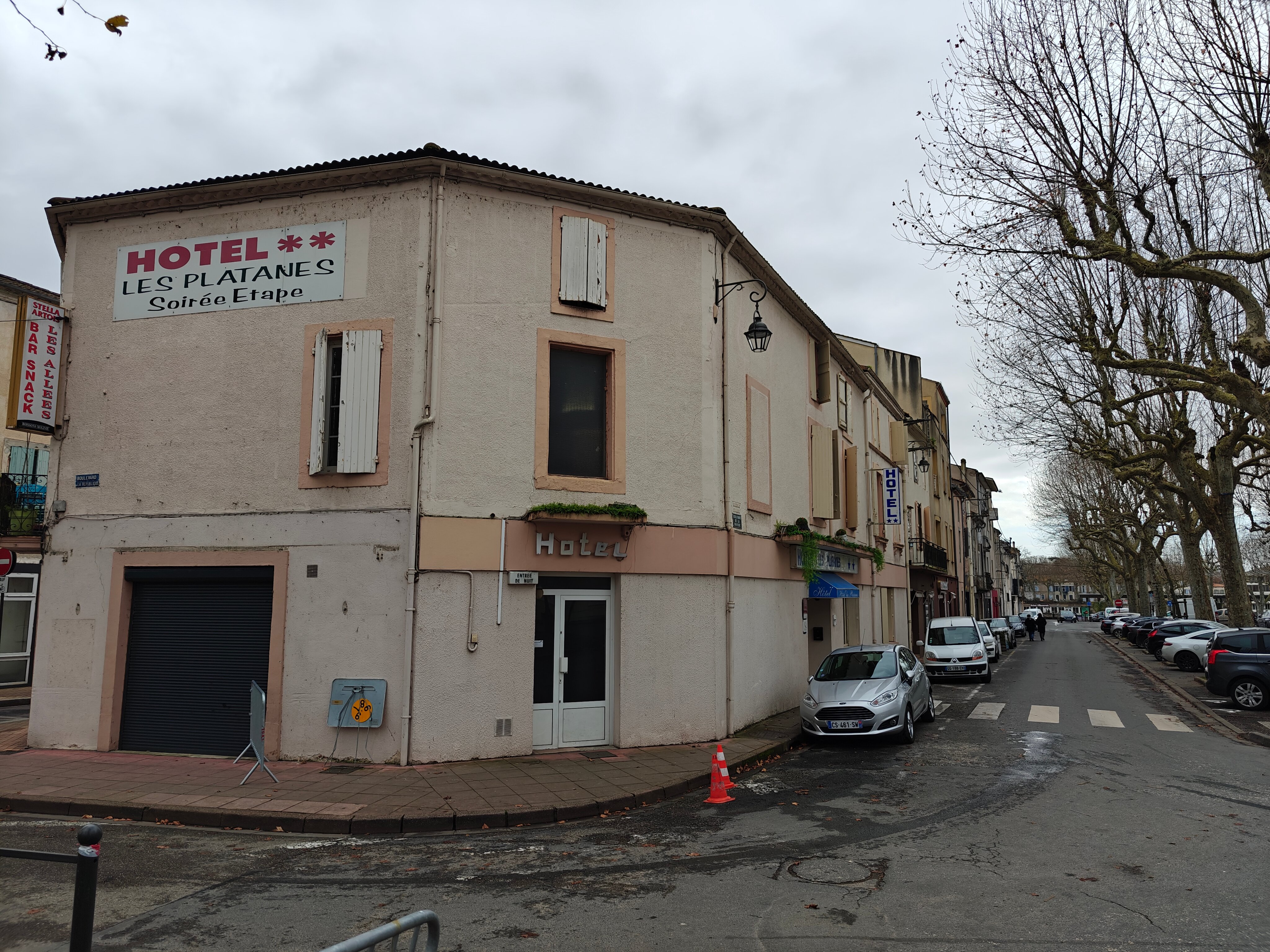 Hôtel des Platanes-浴室